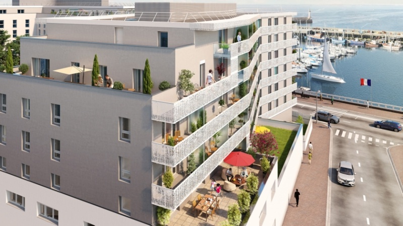 CONSTRUCTION DE 106 LOGEMENTS ET D'UN PARKING SOUTERRAIN AU HAVRE